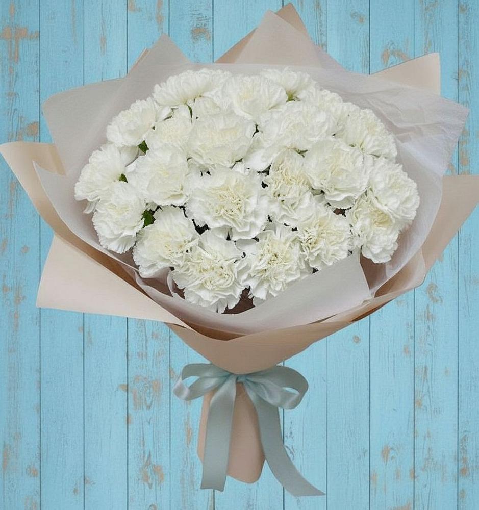 Букет цветов из: Гвоздики в Майртупе