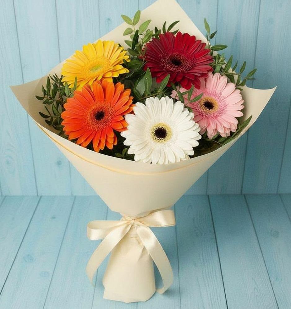 Букет цветов из: Герберы в Майртупе