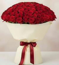 Букет 101 Красная роза Милано в Майртупе
