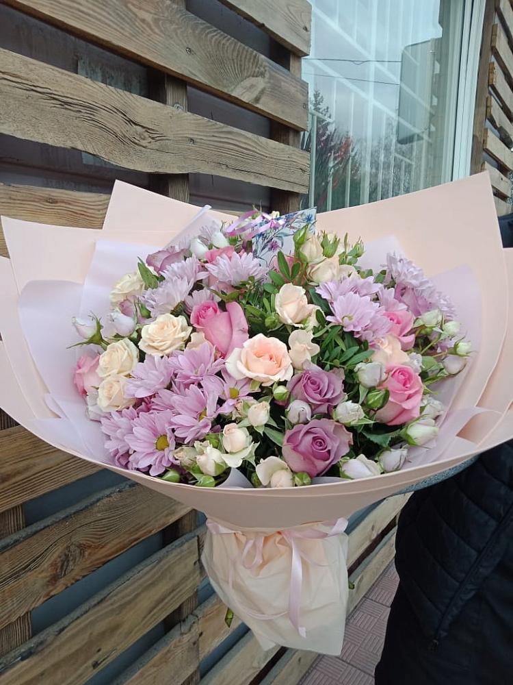 Букет цветов из: Розы и Хризантемы в Майртупе