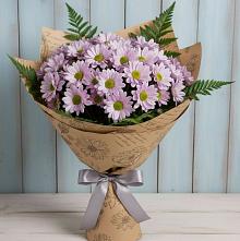 Букет цветов из:  Хризантемы #REPLACE_PRED# Майртупе