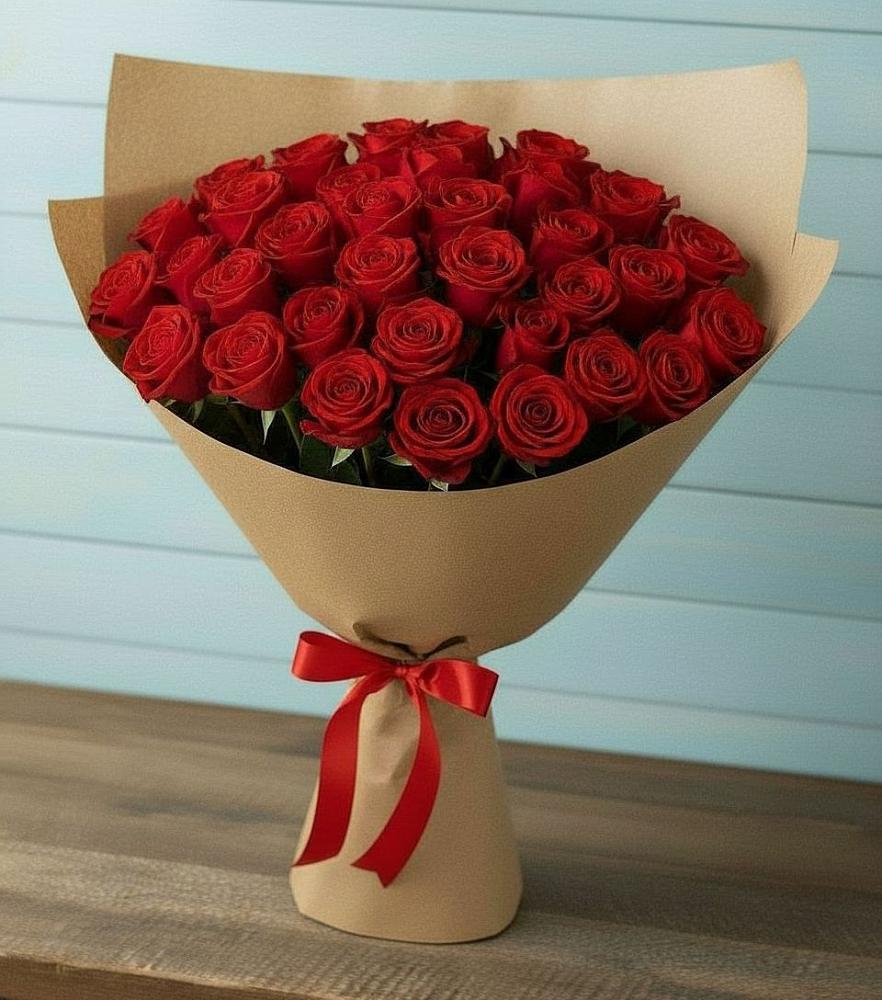 Букет Красные розы Милано в Майртупе