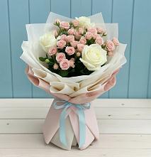 Букет цветов из:  Розы #REPLACE_PRED# Майртупе