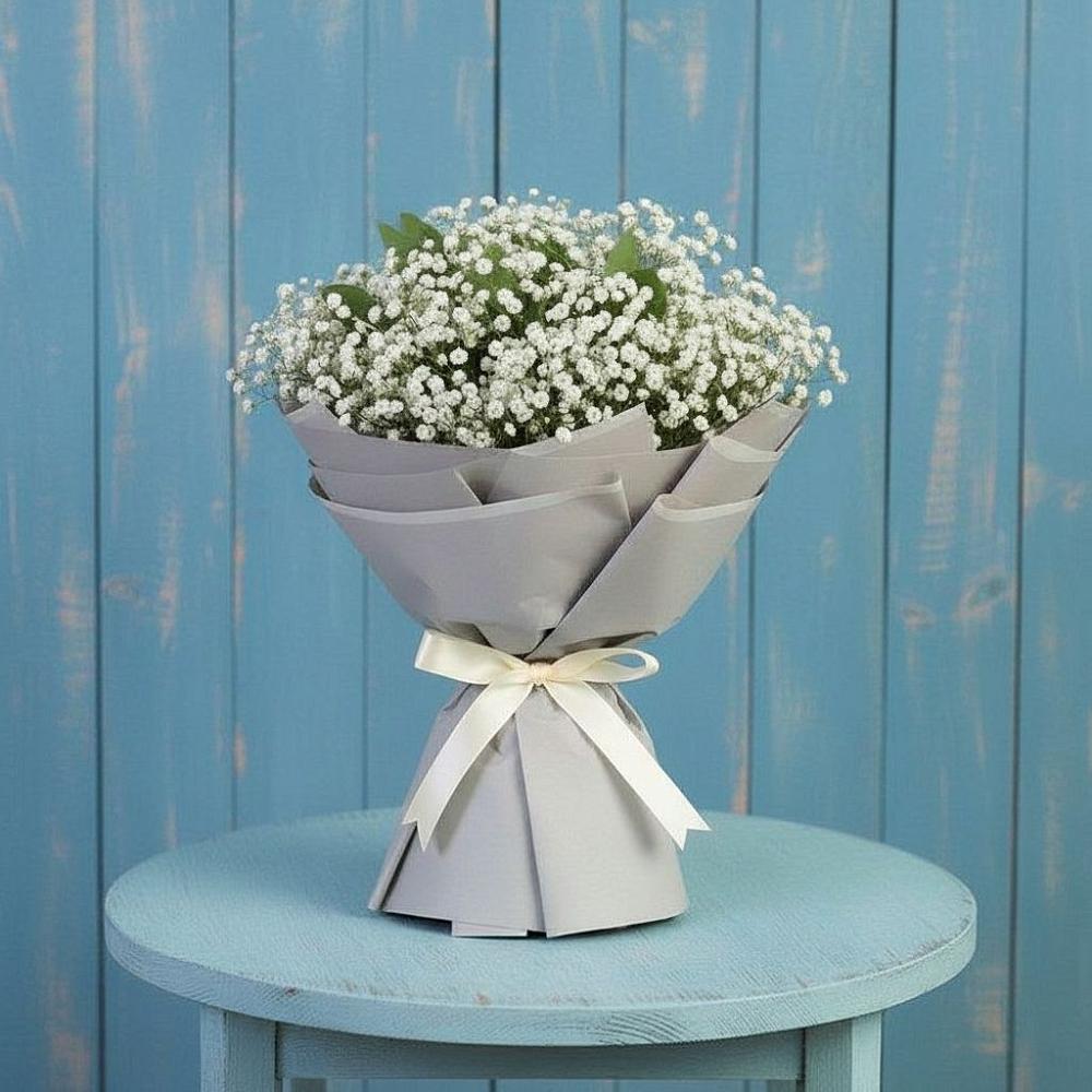 Букет цветов из: Гипсофила в Майртупе