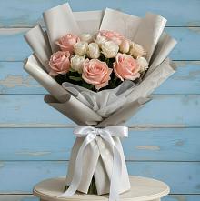 Букет цветов из:  Розы #REPLACE_PRED# Майртупе