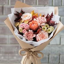 Букет цветов из:  Гвоздики, Хризантемы и Розы в Майртупе