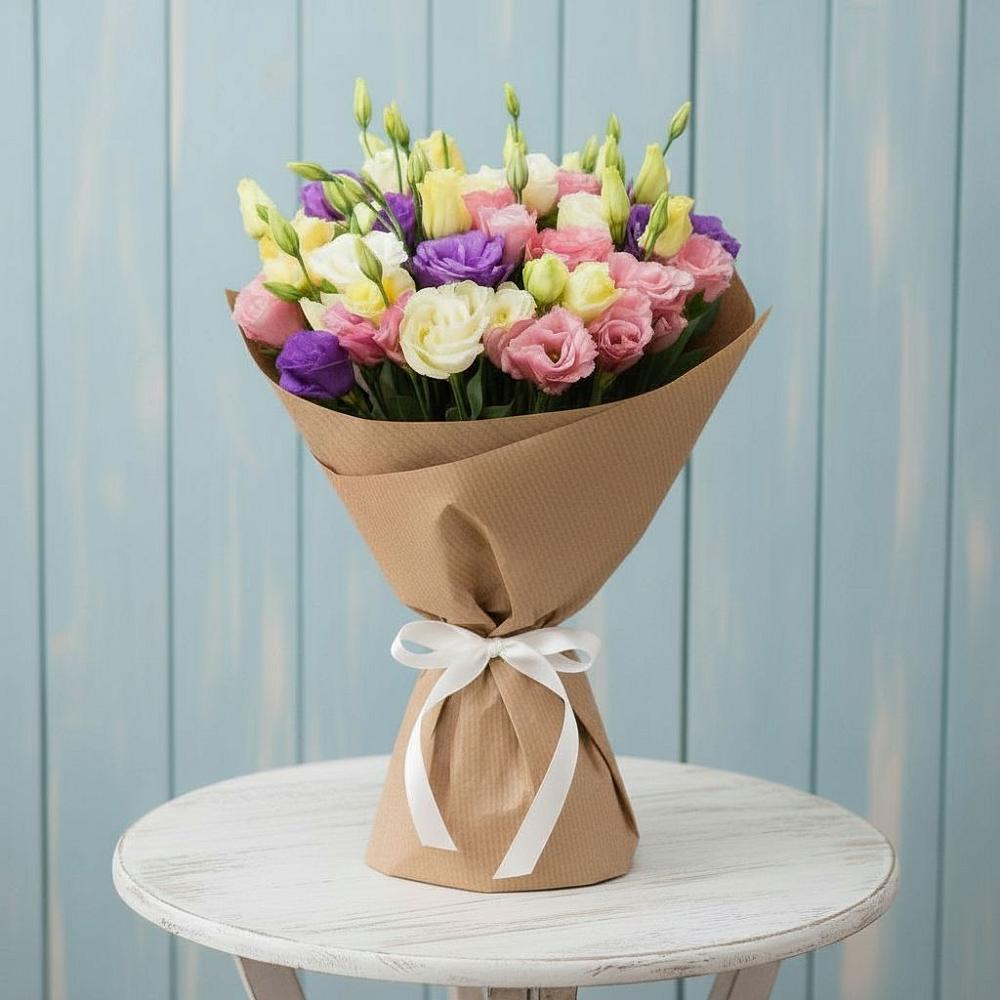 Букет цветов из: Лизиантусы в Майртупе