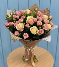 Букет цветов из:  Розы #REPLACE_PRED# Майртупе