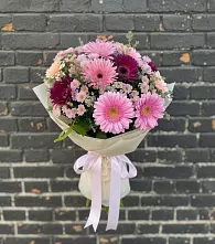 Букет цветов из:  Герберы и Хризантемы в Майртупе