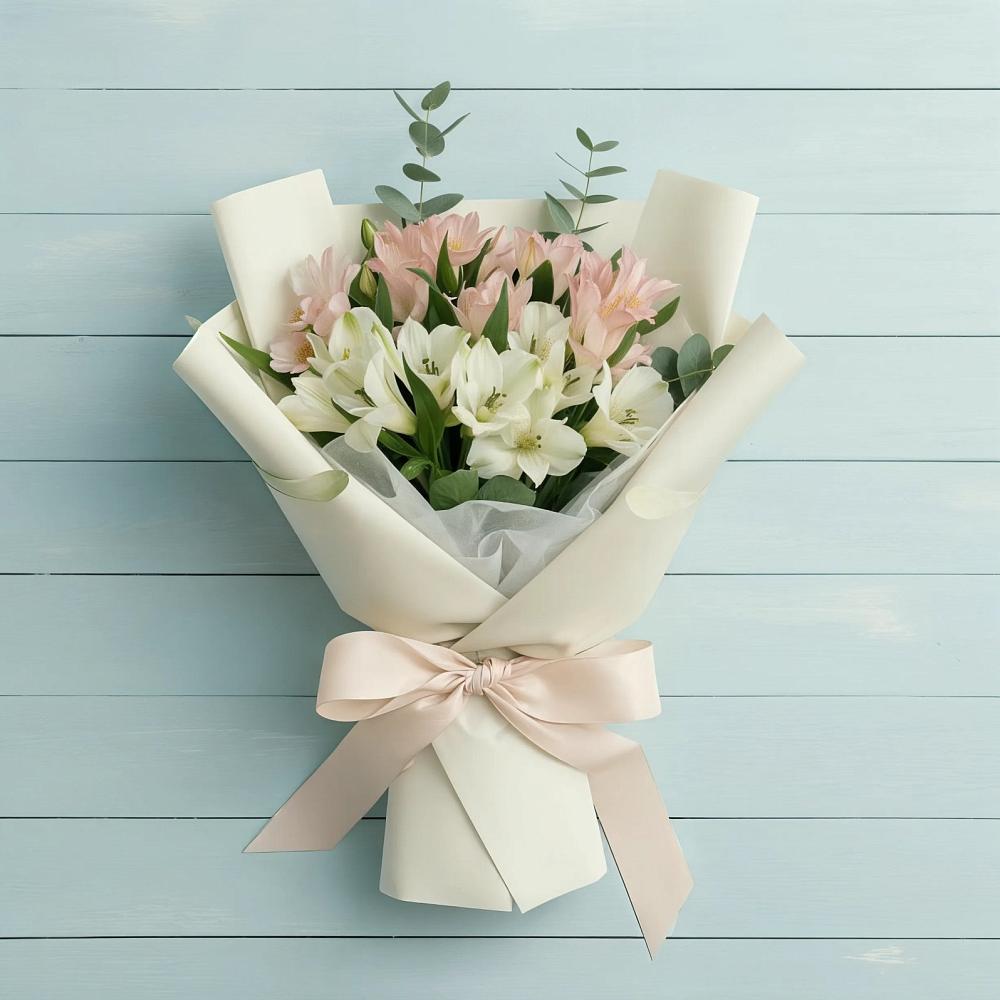 Букет цветов из: Альстромерии в Майртупе