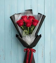 Букет цветов из:  Розы #REPLACE_PRED# Майртупе