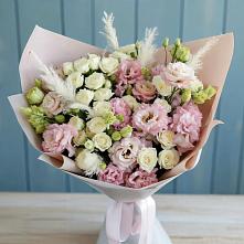 Букет цветов из:  Альстромерии и Розы в Майртупе
